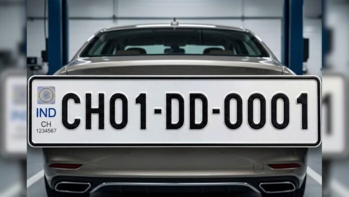 Chandigarh Fancy Number Auction: Chandigarh ਦੇ ਇਸ ਸ਼ਖ਼ਸ ਨੇ '0001' ਲਈ ਖਰਚੇ ਇੰਨੇ ਰੁਪਏ, ਨਵੀਂ Fortuner ਆ ਜਾਂਦੀ | ਪੰਜਾਬ ਖ਼ਬਰਾਂ