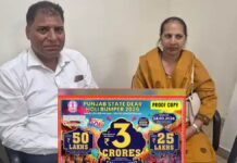 ਮਿਲ ਗਿਆ ਪੰਜਾਬ ਹੋਲੀ ਬੰਪਰ ਦੀ ₹3 ਕਰੋੜ ਦੀ ਲਾਟਰੀ ਦਾ ਜੇਤੂ: ਇੱਟਾਂ ਭੱਠੇ ਦੇ ਮਾਲਕ ਨੇ ਜਿੱਤਿਆ ਇਨਾਮ | Punjab Holi Bumper lottery winner of ₹3 crore found: Brick kiln owner wins prize | ਪੰਜਾਬ ਖ਼ਬਰਾਂ ਮਿਲ ਗਿਆ ਪੰਜਾਬ ਹੋਲੀ ਬੰਪਰ ਦੀ ₹3 ਕਰੋੜ ਦੀ ਲਾਟਰੀ ਦਾ ਜੇਤੂ: ਇੱਟਾਂ ਭੱਠੇ ਦੇ ਮਾਲਕ ਨੇ ਜਿੱਤਿਆ ਇਨਾਮ | Punjab Holi Bumper lottery winner of ₹3 crore found: Brick kiln owner wins prize | ਪੰਜਾਬ ਖ਼ਬਰਾਂ