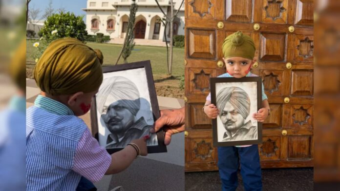 sidhu moosewala younger brother holi emotional post on social media hs | ਮਾਨਸਾ ਖ਼ਬਰਾਂ (Mansa News)