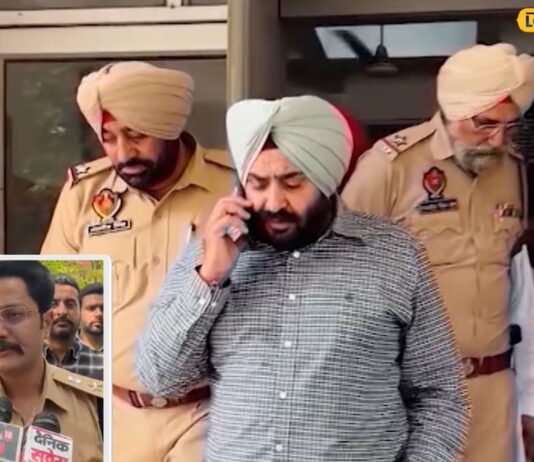 ਡੰਕੀ ਰੂਟ ਰਾਹੀਂ ਵਿਦੇਸ਼ ਭੱਜਿਆ ਸੀ ਪਠਾਣਮਾਜਰਾ, SSP ਪਟਿਆਲਾ ਨੇ ਦਿੱਤੀ ਜਾਣਕਾਰੀ, ਕਿੱਥੋਂ ਕਿਵੇਂ ਕੀਤਾ ਕਾਬੂ ? Pathan Majra had fled abroad through the donkey route SSP Patiala gave information from where and how was he caught hs | ਪਟਿਆਲਾ ਖ਼ਬਰਾਂ (Patiala News) ਡੰਕੀ ਰੂਟ ਰਾਹੀਂ ਵਿਦੇਸ਼ ਭੱਜਿਆ ਸੀ ਪਠਾਣਮਾਜਰਾ, SSP ਪਟਿਆਲਾ ਨੇ ਦਿੱਤੀ ਜਾਣਕਾਰੀ, ਕਿੱਥੋਂ ਕਿਵੇਂ ਕੀਤਾ ਕਾਬੂ ? Pathan Majra had fled abroad through the donkey route SSP Patiala gave information from where and how was he caught hs | ਪਟਿਆਲਾ ਖ਼ਬਰਾਂ (Patiala News)