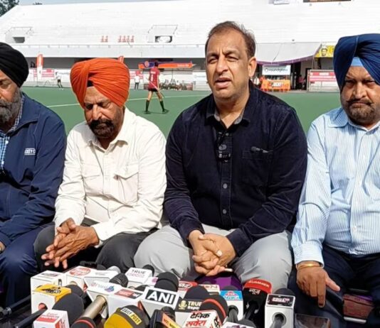 เจเจฒเฉฐเจงเจฐ 2026 เจตเจฟเฉฑเจ เจชเจนเจฟเจฒเฉ เจตเจพเจฐ เจเจฐเฉเจเจพ เจเจธเจผเฉเจ
เจจ เจนเจพเจเฉ เจเฉเจเจชเฉเจ
เจจเจธเจผเจฟเจช เจฆเฉ เจฎเฉเจเจผเจฌเจพเจจเฉ: เจจเจฟเจคเจฟเจจ เจเฉเจนเจฒเฉ, Jalandhar to host Asian Hockey Championship for the first time in 2026: Nitin Kohli | เจชเฉฐเจเจพเจฌ เฉเจฌเจฐเจพเจ เจเจฒเฉฐเจงเจฐ 2026 เจตเจฟเฉฑเจ เจชเจนเจฟเจฒเฉ เจตเจพเจฐ เจเจฐเฉเจเจพ เจเจธเจผเฉเจ
เจจ เจนเจพเจเฉ เจเฉเจเจชเฉเจ
เจจเจธเจผเจฟเจช เจฆเฉ เจฎเฉเจเจผเจฌเจพเจจเฉ: เจจเจฟเจคเจฟเจจ เจเฉเจนเจฒเฉ, Jalandhar to host Asian Hockey Championship for the first time in 2026: Nitin Kohli | เจชเฉฐเจเจพเจฌ เฉเจฌเจฐเจพเจ