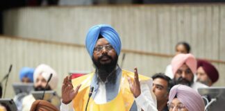 เจชเฉฐเจเจพเจฌ เจตเจฟเจงเจพเจจ เจธเจญเจพ เจตเฉฑเจฒเฉเจ เจเฉเจฌเจจเจฟเจ เจฎเฉฐเจคเจฐเฉ เจนเจฐเจญเจเจจ เจธเจฟเฉฐเจ เจเจเฉเจ เจตเจฟเจฐเฉเฉฑเจง เจ
เจชเจฎเจพเจจเจเจจเจ เจเจฟเฉฑเจชเจฃเฉเจเจ เจฒเจ เจธเจฐเจฌเจธเฉฐเจฎเจคเฉ เจจเจพเจฒ เจจเจฟเฉฐเจฆเจพ เจฎเจคเจพ เจชเจพเจธ เจชเฉฐเจเจพเจฌ เจตเจฟเจงเจพเจจ เจธเจญเจพ เจตเฉฑเจฒเฉเจ เจเฉเจฌเจจเจฟเจ เจฎเฉฐเจคเจฐเฉ เจนเจฐเจญเจเจจ เจธเจฟเฉฐเจ เจเจเฉเจ เจตเจฟเจฐเฉเฉฑเจง เจ
เจชเจฎเจพเจจเจเจจเจ เจเจฟเฉฑเจชเจฃเฉเจเจ เจฒเจ เจธเจฐเจฌเจธเฉฐเจฎเจคเฉ เจจเจพเจฒ เจจเจฟเฉฐเจฆเจพ เจฎเจคเจพ เจชเจพเจธ