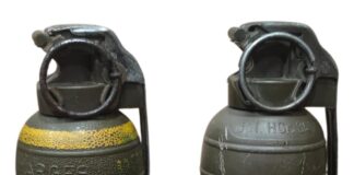 ਪੰਜਾਬ ਵਿੱਚ ਸੰਭਾਵੀ ਅੱਤਵਾਦੀ ਹਮਲਾ ਟਲ਼ਿਆ ; ਦੋ ਗ੍ਰਨੇਡਾਂ ਸਮੇਤ ਦੋ ਵਿਅਕਤੀ ਗ੍ਰਿਫ਼ਤਾਰ ਪੰਜਾਬ ਵਿੱਚ ਸੰਭਾਵੀ ਅੱਤਵਾਦੀ ਹਮਲਾ ਟਲ਼ਿਆ ; ਦੋ ਗ੍ਰਨੇਡਾਂ ਸਮੇਤ ਦੋ ਵਿਅਕਤੀ ਗ੍ਰਿਫ਼ਤਾਰ