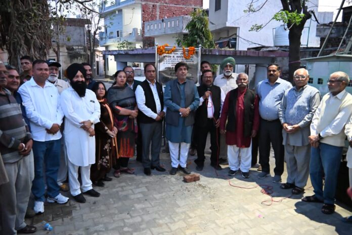 ਡਾ. ਬੀ. ਆਰ. ਅੰਬੇਡਕਰ ਦੇ ਬੁੱਤ ਨਾਲ ਸਜਾਇਆ ਜਾਵੇਗਾ ਵਾਰਡ ਨੰ. 18 ਨੂੰ, ਵਿਧਾਇਕ ਜਿੰਪਾ ਨੇ ਕਰਵਾਈ ਕੰਮ ਦੀ ਸ਼ੁਰੂਆਤ