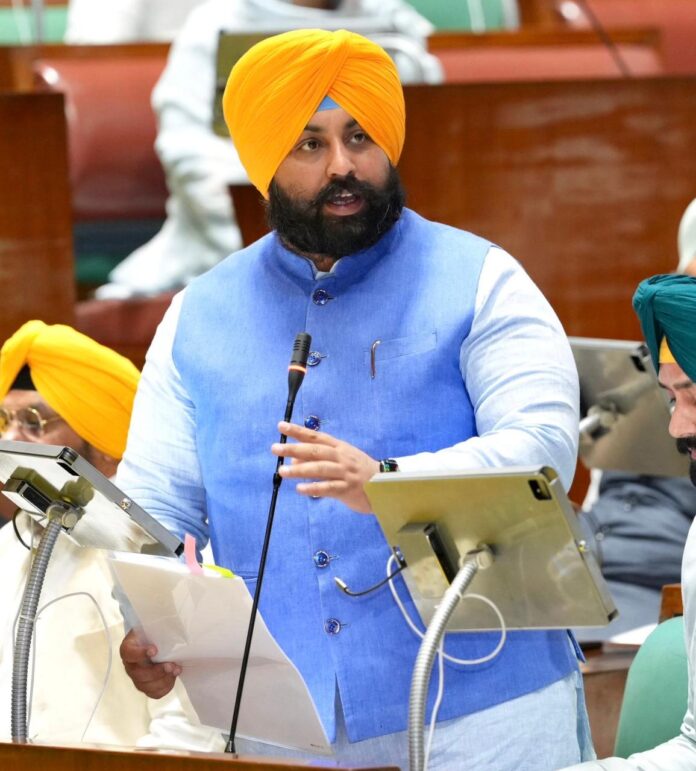 ਪੰਜਾਬ ਬਜਟ 2026-27 ਬੱਚਿਆਂ ਦੇ ਰੌਸ਼ਨ ਭਵਿੱਖ ‘ਤੇ ਕੇਂਦਰਿਤ: ਹਰਜੋਤ ਬੈਂਸ