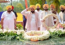 ਸ਼ਹੀਦ-ਏ-ਆਜ਼ਮ ਭਗਤ ਸਿੰਘ, ਰਾਜਗੁਰੂ ਅਤੇ ਸੁਖਦੇਵ ਨੂੰ ‘ਭਾਰਤ ਰਤਨ’ ਦਿੱਤੇ ਜਾਣ ਦੀ ਮੰਗ ਕੀਤੀ ਸੀ ਪਰ ਭਾਜਪਾ ਸਰਕਾਰ ਨੇ ਨਹੀਂ ਮੰਨੀ: ਮੁੱਖ ਮੰਤਰੀ ਭਗਵੰਤ ਸਿੰਘ ਮਾਨ ਸ਼ਹੀਦ-ਏ-ਆਜ਼ਮ ਭਗਤ ਸਿੰਘ, ਰਾਜਗੁਰੂ ਅਤੇ ਸੁਖਦੇਵ ਨੂੰ ‘ਭਾਰਤ ਰਤਨ’ ਦਿੱਤੇ ਜਾਣ ਦੀ ਮੰਗ ਕੀਤੀ ਸੀ ਪਰ ਭਾਜਪਾ ਸਰਕਾਰ ਨੇ ਨਹੀਂ ਮੰਨੀ: ਮੁੱਖ ਮੰਤਰੀ ਭਗਵੰਤ ਸਿੰਘ ਮਾਨ