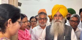 ਕੈਬਨਿਟ ਮੰਤਰੀ ਗੁਰਮੀਤ ਸਿੰਘ ਖੁੱਡੀਆਂ ਵੱਲੋਂ ਸਰਾਵਾਂ ਬੋਦਲਾਂ ਸੀ.ਐਚ.ਸੀ ਵਿੱਚ ਮੈਡੀਕਲ ਕੈਂਪ ਅਤੇ ਲੈਬ ਦਾ ਉਦਘਾਟਨ ਕੈਬਨਿਟ ਮੰਤਰੀ ਗੁਰਮੀਤ ਸਿੰਘ ਖੁੱਡੀਆਂ ਵੱਲੋਂ ਸਰਾਵਾਂ ਬੋਦਲਾਂ ਸੀ.ਐਚ.ਸੀ ਵਿੱਚ ਮੈਡੀਕਲ ਕੈਂਪ ਅਤੇ ਲੈਬ ਦਾ ਉਦਘਾਟਨ