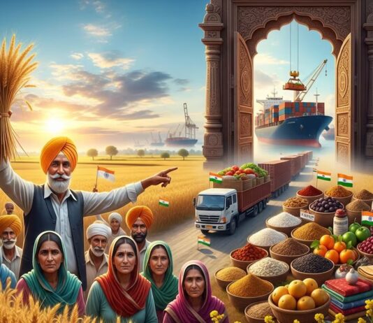 ਭਾਰਤ–ਅਮਰੀਕਾ ਵਪਾਰ ਸਮਝੌਤਾ: ਪੰਜਾਬ ਦੇ ਕਿਸਾਨਾਂ ਲਈ ਨਵੇਂ ਮੌਕਿਆਂ ਦਾ ਦਰਵਾਜ਼ਾ | India-US Trade Agreement: A Doorway to New Opportunities for Punjab Farmers | ਪੰਜਾਬ ਖ਼ਬਰਾਂ ਭਾਰਤ–ਅਮਰੀਕਾ ਵਪਾਰ ਸਮਝੌਤਾ: ਪੰਜਾਬ ਦੇ ਕਿਸਾਨਾਂ ਲਈ ਨਵੇਂ ਮੌਕਿਆਂ ਦਾ ਦਰਵਾਜ਼ਾ | India-US Trade Agreement: A Doorway to New Opportunities for Punjab Farmers | ਪੰਜਾਬ ਖ਼ਬਰਾਂ