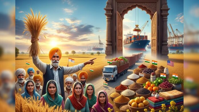 ਭਾਰਤ–ਅਮਰੀਕਾ ਵਪਾਰ ਸਮਝੌਤਾ: ਪੰਜਾਬ ਦੇ ਕਿਸਾਨਾਂ ਲਈ ਨਵੇਂ ਮੌਕਿਆਂ ਦਾ ਦਰਵਾਜ਼ਾ | India-US Trade Agreement: A Doorway to New Opportunities for Punjab Farmers | ਪੰਜਾਬ ਖ਼ਬਰਾਂ