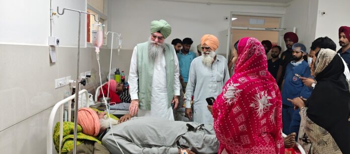 ਸਪੀਕਰ ਸੰਧਵਾਂ ਨੇ ਜਸਕਰਨ ਸਿੰਘ ਅਤੇ ਜਸਵਿੰਦਰ ਸਿੰਘ ਤੇ ਦੀ ਅੰਤਿਮ ਅਰਦਾਸ ਮੌਕੇ ਸ਼ਰਧਾਂਜਲੀ ਭੇਟ ਕੀਤੀ