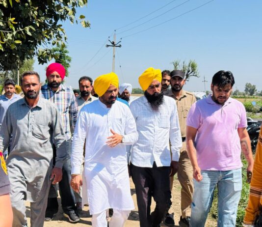 ਹੁਣ ਢਿੱਲਵਾਂ ਦੇ 950 ਏਕੜ ਰਕਬੇ ਨੂੰ ਮਿਲੇਗਾ ਨਹਿਰੀ ਪਾਣੀ: ਲਾਭ ਸਿੰਘ ਉੱਗੋਕੇ ਹੁਣ ਢਿੱਲਵਾਂ ਦੇ 950 ਏਕੜ ਰਕਬੇ ਨੂੰ ਮਿਲੇਗਾ ਨਹਿਰੀ ਪਾਣੀ: ਲਾਭ ਸਿੰਘ ਉੱਗੋਕੇ