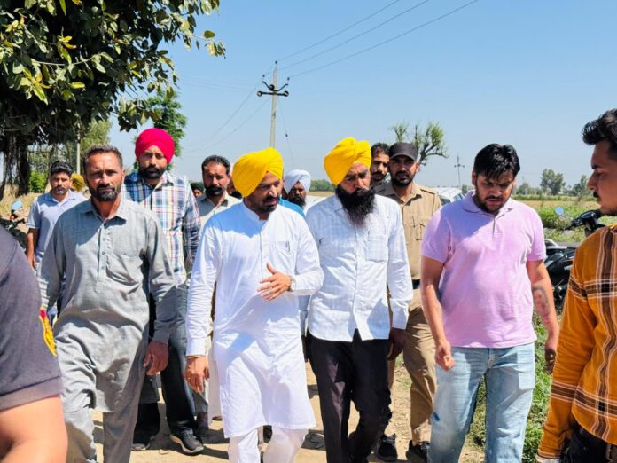 ਹੁਣ ਢਿੱਲਵਾਂ ਦੇ 950 ਏਕੜ ਰਕਬੇ ਨੂੰ ਮਿਲੇਗਾ ਨਹਿਰੀ ਪਾਣੀ: ਲਾਭ ਸਿੰਘ ਉੱਗੋਕੇ