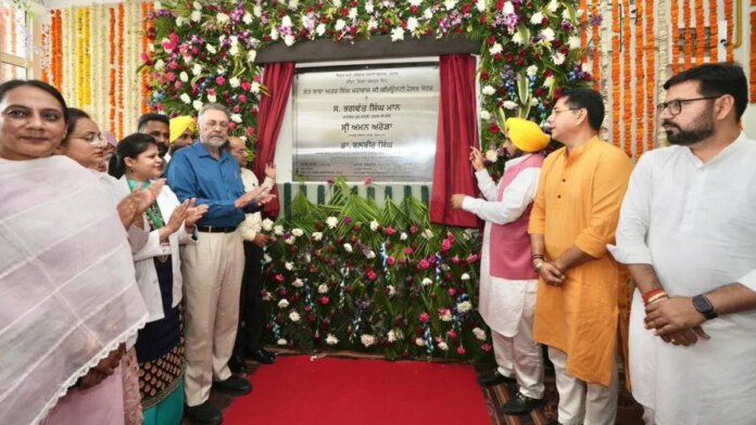 cm bhagwant mann inaugurates 30 bed hospital in cheema punjab healthcare boost hs |