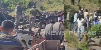 udhampur bus accident 12 dead jammu kashmir highway crash rescue update | udhampur bus accident 12 dead jammu kashmir highway crash rescue update |