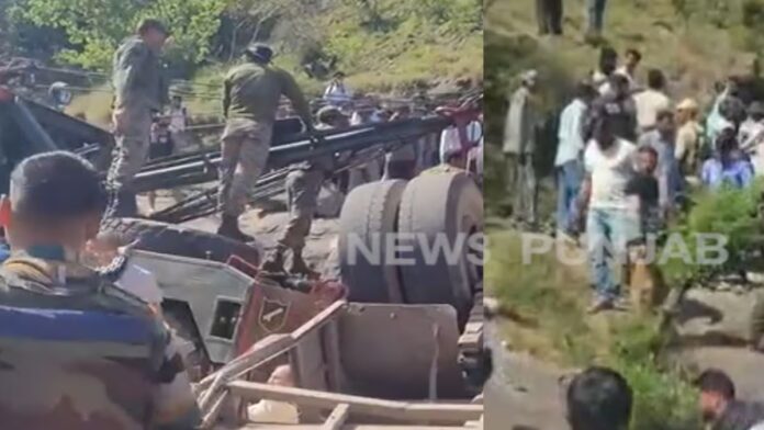 udhampur bus accident 12 dead jammu kashmir highway crash rescue update |