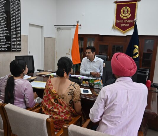 ਡਿਪਟੀ ਕਮਿਸ਼ਨਰ ਵਲੋਂ ਵਰਖਾ ਤੋਂ ਬਚਾਅ ਲਈ ਮੰਡੀਆਂ ਵਿੱਚ ਯੋਗ ਪ੍ਰਬੰਧ ਕਰਨ ਦੀ ਹਦਾਇਤ ਡਿਪਟੀ ਕਮਿਸ਼ਨਰ ਵਲੋਂ ਵਰਖਾ ਤੋਂ ਬਚਾਅ ਲਈ ਮੰਡੀਆਂ ਵਿੱਚ ਯੋਗ ਪ੍ਰਬੰਧ ਕਰਨ ਦੀ ਹਦਾਇਤ