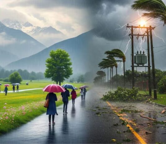 ਪੰਜਾਬ ‘ਚ ਅੱਜ ਤੋਂ 17 ਅਪ੍ਰੈਲ ਤੱਕ ਪਵੇਗਾ ਭਾਰੀ ਮੀਂਹ, ਮੌਸਮ ਵਿਭਾਗ ਨੇ ਇਨ੍ਹਾਂ ਰਾਜਾਂ ਲਈ ਜਾਰੀ ਕੀਤੀ ਭਾਰੀ ਮੀਂਹ ਦੀ ਚੇਤਾਵਨੀ | ਪੰਜਾਬ ਖ਼ਬਰਾਂ ਪੰਜਾਬ 'ਚ ਅੱਜ ਤੋਂ 17 ਅਪ੍ਰੈਲ ਤੱਕ ਪਵੇਗਾ ਭਾਰੀ ਮੀਂਹ, ਮੌਸਮ ਵਿਭਾਗ ਨੇ ਇਨ੍ਹਾਂ ਰਾਜਾਂ ਲਈ ਜਾਰੀ ਕੀਤੀ ਭਾਰੀ ਮੀਂਹ ਦੀ ਚੇਤਾਵਨੀ | ਪੰਜਾਬ ਖ਼ਬਰਾਂ