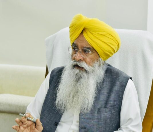 1388 ਕਰੋੜ ਰੁਪਏ ਦੇ ਸਾਲਾਨਾ ਐਕਸ਼ਨ ਪਲਾਨ ਨਾਲ ਪੰਜਾਬ ਦੇ ਖੇਤੀਬਾੜੀ ਖੇਤਰ ਨੂੰ ਦਿੱਤੀ ਜਾਵੇਗੀ ਟਿਕਾਊ ਤੇ ਗਤੀਸ਼ੀਲ ਅਗਵਾਈ: ਗੁਰਮੀਤ ਸਿੰਘ ਖੁੱਡੀਆਂ 1388 ਕਰੋੜ ਰੁਪਏ ਦੇ ਸਾਲਾਨਾ ਐਕਸ਼ਨ ਪਲਾਨ ਨਾਲ ਪੰਜਾਬ ਦੇ ਖੇਤੀਬਾੜੀ ਖੇਤਰ ਨੂੰ ਦਿੱਤੀ ਜਾਵੇਗੀ ਟਿਕਾਊ ਤੇ ਗਤੀਸ਼ੀਲ ਅਗਵਾਈ: ਗੁਰਮੀਤ ਸਿੰਘ ਖੁੱਡੀਆਂ