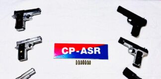 ਸਰਹੱਦ ਪਾਰ ਅਤੇ ਮੱਧ ਪ੍ਰਦੇਸ਼ ਅਧਾਰਤ ਹਥਿਆਰ ਤਸਕਰੀ ਮਾਡਿਊਲ ਦਾ ਅੰਮ੍ਰਿਤਸਰ ਵਿੱਚ ਪਰਦਾਫ਼ਾਸ਼; ਛੇ ਪਿਸਤੌਲਾਂ ਸਮੇਤ ਤਿੰਨ ਕਾਬੂ ਸਰਹੱਦ ਪਾਰ ਅਤੇ ਮੱਧ ਪ੍ਰਦੇਸ਼ ਅਧਾਰਤ ਹਥਿਆਰ ਤਸਕਰੀ ਮਾਡਿਊਲ ਦਾ ਅੰਮ੍ਰਿਤਸਰ ਵਿੱਚ ਪਰਦਾਫ਼ਾਸ਼; ਛੇ ਪਿਸਤੌਲਾਂ ਸਮੇਤ ਤਿੰਨ ਕਾਬੂ