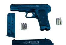 ਵਿਦੇਸ਼-ਅਧਾਰਤ ਗੈਂਗਸਟਰਾਂ ਦੇ ਚਾਰ ਸਾਥੀ ਦੋ ਪਿਸਤੌਲਾਂ ਸਮੇਤ ਗ੍ਰਿਫ਼ਤਾਰ ਵਿਦੇਸ਼-ਅਧਾਰਤ ਗੈਂਗਸਟਰਾਂ ਦੇ ਚਾਰ ਸਾਥੀ ਦੋ ਪਿਸਤੌਲਾਂ ਸਮੇਤ ਗ੍ਰਿਫ਼ਤਾਰ