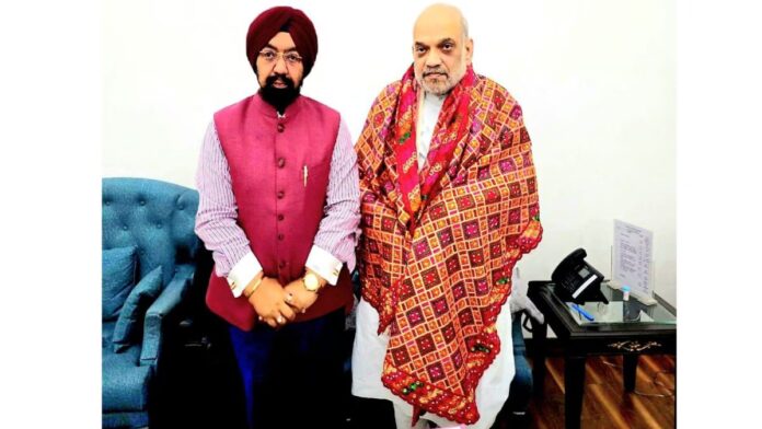 ਵਿਕਰਮਜੀਤ ਸਿੰਘ ਸਾਹਨੀ ਦੀ ਕੇਂਦਰੀ ਗ੍ਰਹਿ ਮੰਤਰੀ ਅਮਿਤ ਸ਼ਾਹ ਨਾਲ ਮੁਲਾਕਾਤ | ਪੰਜਾਬ ਖ਼ਬਰਾਂ
