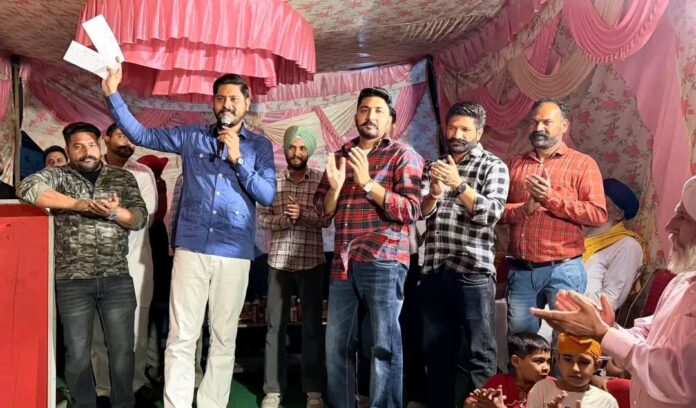 ਵਿਧਾਇਕ ਸ਼ੈਰੀ ਕਲਸੀ ਨੇ ਬਲਾਕ ਸੰਮਤੀ ਚੋਣਾਂ ਵਿੱਚ ਸਭ ਤੋਂ ਵੱਧ ਲੀਡ ਹਾਸਿਲ ਕਰਨ ਵਾਲੇ ਪਿੰਡ, ਬੋਦੇ ਦੀ ਖੂਹੀ ਨੂੰ ਕੀਤੇ ਵਾਅਦੇ ਅਨੁਸਾਰ 25 ਲੱਖ ਰੁਪਏ ਦੀ ਸਪੈਸ਼ਲ ਗਰਾਂਟ ਦਿੱਤੀ