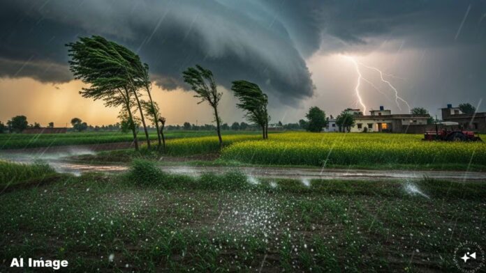 weather-news-2026-04-71cf27d8370cc558e8d3083d321b6080-1200x675.jpg Punjab Heavy Rain: ਪੰਜਾਬ 'ਚ ਅੱਜ ਗਰਜ ਨਾਲ ਮੀਂਹ, ਗੜ੍ਹੇਮਾਰੀ ਤੇ ਹਨ੍ਹੇਰੀ-ਝੱਖੜ ਦਾ ਆਰੇਂਜ ਅਲਰਟ... | ਪੰਜਾਬ ਖ਼ਬਰਾਂ