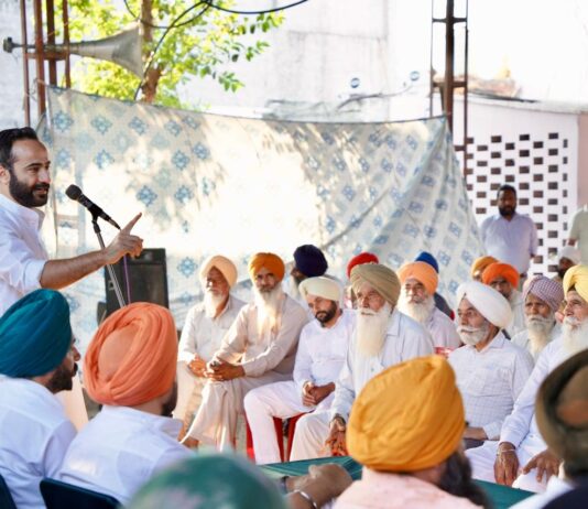 ਮਾਨ ਸਰਕਾਰ ਵਲੋਂ ਕਰੋੜਾਂ ਦੀ ਲਾਗਤ ਨਾਲ ਕੀਤਾ ਜਾ ਰਿਹੈ ਚਹੁੰ ਪੱਖੀ ਵਿਕਾਸ: ਮੀਤ ਹੇਅਰ ਮਾਨ ਸਰਕਾਰ ਵਲੋਂ ਕਰੋੜਾਂ ਦੀ ਲਾਗਤ ਨਾਲ ਕੀਤਾ ਜਾ ਰਿਹੈ ਚਹੁੰ ਪੱਖੀ ਵਿਕਾਸ: ਮੀਤ ਹੇਅਰ