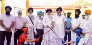 ਲੜਕੀਆਂ ਦੀ 12ਵੀਂ ਰਾਜ ਗੱਤਕਾ ਚੈਂਪੀਅਨਸ਼ਿਪ ਦੀ ਕੋਟਕਪੂਰਾ ਵਿਖੇ ਹੋਈ ਰਸਮੀ ਸ਼ੁਰੂਆਤ : ਡਾ. ਢਿੱਲੋਂ ਲੜਕੀਆਂ ਦੀ 12ਵੀਂ ਰਾਜ ਗੱਤਕਾ ਚੈਂਪੀਅਨਸ਼ਿਪ ਦੀ ਕੋਟਕਪੂਰਾ ਵਿਖੇ ਹੋਈ ਰਸਮੀ ਸ਼ੁਰੂਆਤ : ਡਾ. ਢਿੱਲੋਂ