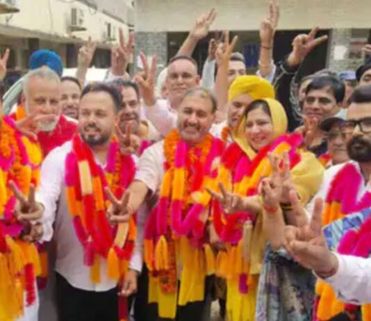 ਕਾਂਗਰਸ ਦੀ ਕਰਾਰੀ ਹਾਰ, ਨਕੋਦਰ ਨਗਰ ਕੌਂਸਲ ਦੇ ਪ੍ਰਧਾਨ ਦਾ ਅਹੁਦਾ ‘AAP’ ਨੇ ਕੀਤਾ ਹਾਸਲ | ਪੰਜਾਬ ਖ਼ਬਰਾਂ ਕਾਂਗਰਸ ਦੀ ਕਰਾਰੀ ਹਾਰ, ਨਕੋਦਰ ਨਗਰ ਕੌਂਸਲ ਦੇ ਪ੍ਰਧਾਨ ਦਾ ਅਹੁਦਾ 'AAP' ਨੇ ਕੀਤਾ ਹਾਸਲ | ਪੰਜਾਬ ਖ਼ਬਰਾਂ