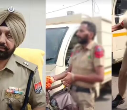 ਨਸ਼ੇ ਵਿੱਚ ਝੂਲਦਾ ਮਿਲਿਆ ਪੰਜਾਬ ਪੁਲਿਸ ਮੁਲਾਜ਼ਮ, Video ਹੋਈ ਵਾਇਰਲ | ਪੰਜਾਬ ਖ਼ਬਰਾਂ ਨਸ਼ੇ ਵਿੱਚ ਝੂਲਦਾ ਮਿਲਿਆ ਪੰਜਾਬ ਪੁਲਿਸ ਮੁਲਾਜ਼ਮ, Video ਹੋਈ ਵਾਇਰਲ | ਪੰਜਾਬ ਖ਼ਬਰਾਂ