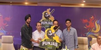 ਸ਼ੁਭਮਨ ਗਿੱਲ ਅਤੇ ਅਰਸ਼ਦੀਪ ਸਿੰਘ ਦੀ ਮੌਜੂਦਗੀ ਵਿੱਚ ਸ਼ੇਰ-ਏ-ਪੰਜਾਬ ਟੀ-20 ਲੀਗ ਦੀ ਸ਼ੁਰੂਆਤ | ਸ਼ੁਭਮਨ ਗਿੱਲ ਅਤੇ ਅਰਸ਼ਦੀਪ ਸਿੰਘ ਦੀ ਮੌਜੂਦਗੀ ਵਿੱਚ ਸ਼ੇਰ-ਏ-ਪੰਜਾਬ ਟੀ-20 ਲੀਗ ਦੀ ਸ਼ੁਰੂਆਤ | ਪੰਜਾਬ ਖ਼ਬਰਾਂ