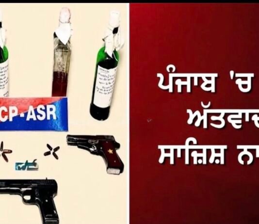 amritsar police bust two isi backed terror modules arrest nine accused | ਅੰਮ੍ਰਿਤਸਰ ਖ਼ਬਰਾਂ
