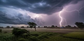 Punjab Weather Alert- ਪੰਜਾਬ ਦੇ 10 ਜਿਲ੍ਹਿਆਂ ਵਿਚ ਭਾਰੀ ਮੀਂਹ ਤੇ ਤੂਫਾਨ ਦਾ ਅਲਰਟ | Punjab Di Taja Khabar