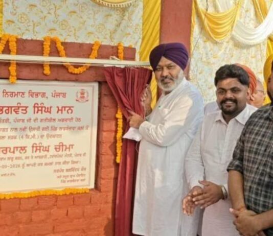 ਵਿੱਤ ਮੰਤਰੀ ਚੀਮਾ ਵੱਲੋਂ ਕਰੀਬ 9 ਕਰੋੜ ਰੁਪਏ ਦੀ ਲਾਗਤ ਵਾਲੇ 5 ਸੜਕੀ ਪ੍ਰੋਜੈਕਟ ਲੋਕਾਂ ਨੂੰ ਸਮਰਪਿਤ | CM Mann Bathinda Lok Milni Speech