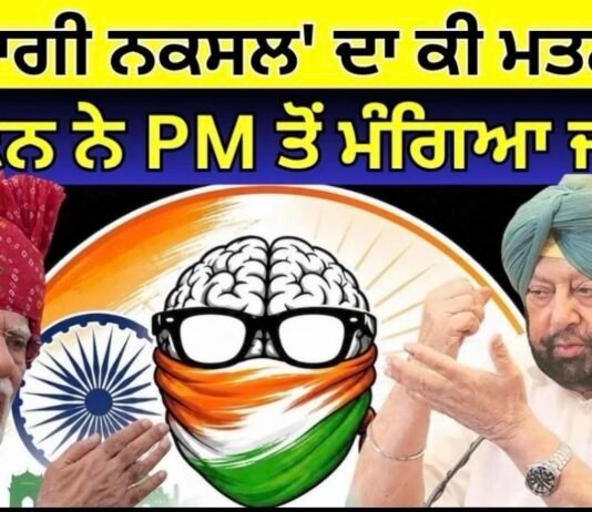 Captain Amarinder on PM Modi | ‘ਦਿਮਾਗੀ ਨਕਸਲ’ ਦਾ ਕੀ ਮਤਲਬ ? ਕੈਪਟਨ ਨੇ PM ਤੋਂ ਮੰਗਿਆ ਜਵਾਬ |