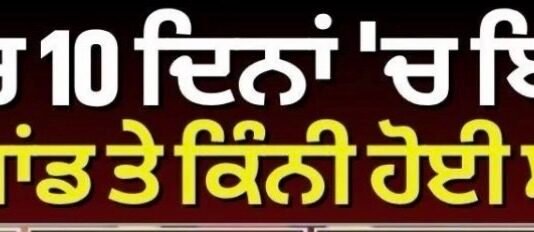 ਪੰਜਾਬ ‘ਚ 10 ਦਿਨਾਂ ‘ਚ ਬਿਜਲੀ ਦੀ ਕਿੰਨੀ ਡਿਮਾਂਡ ਤੇ ਕਿੰਨੀ ਹੋਈ ਸਪਲਾਈ ?| Electricity |
